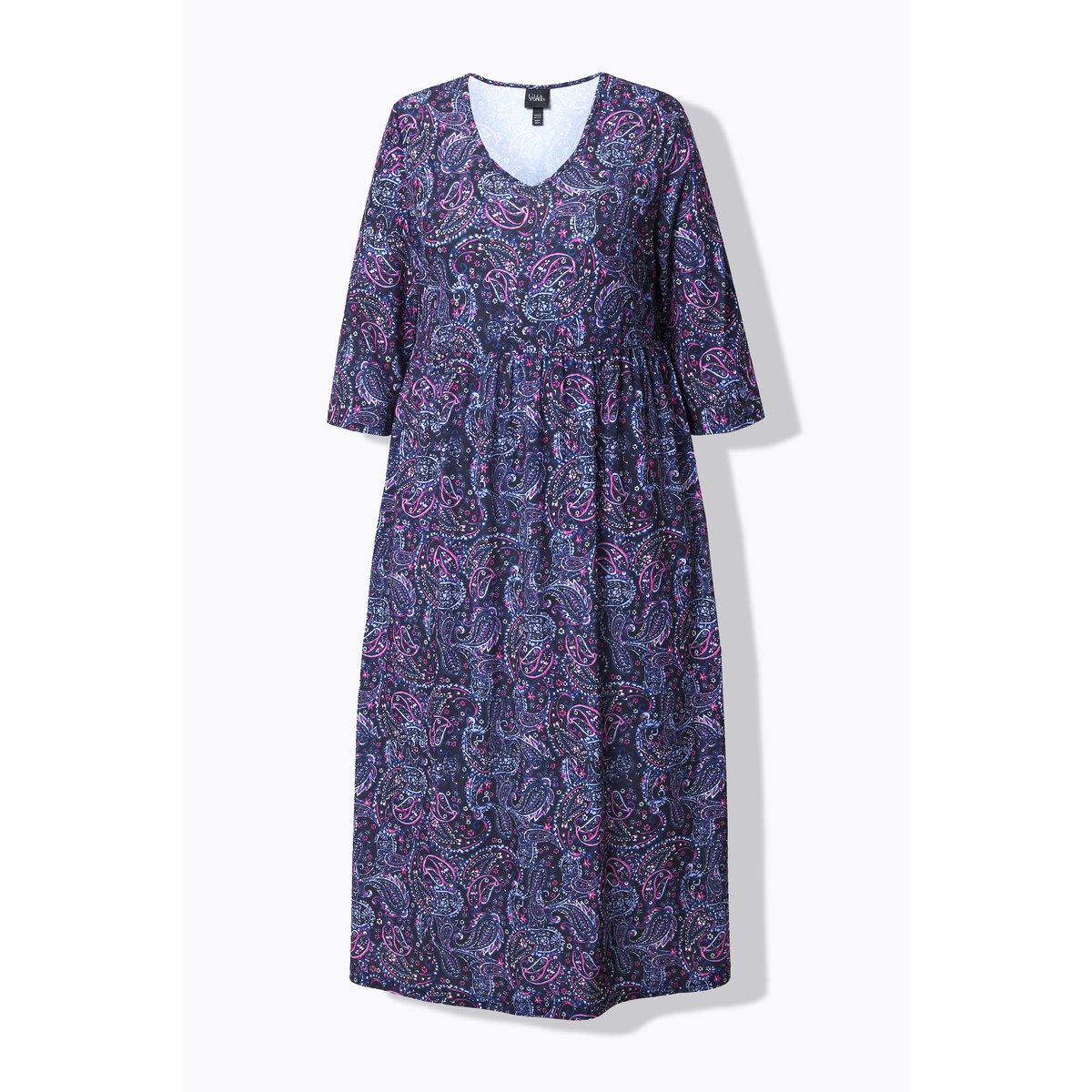 Robe en jersey noir, ULLA POPKEN