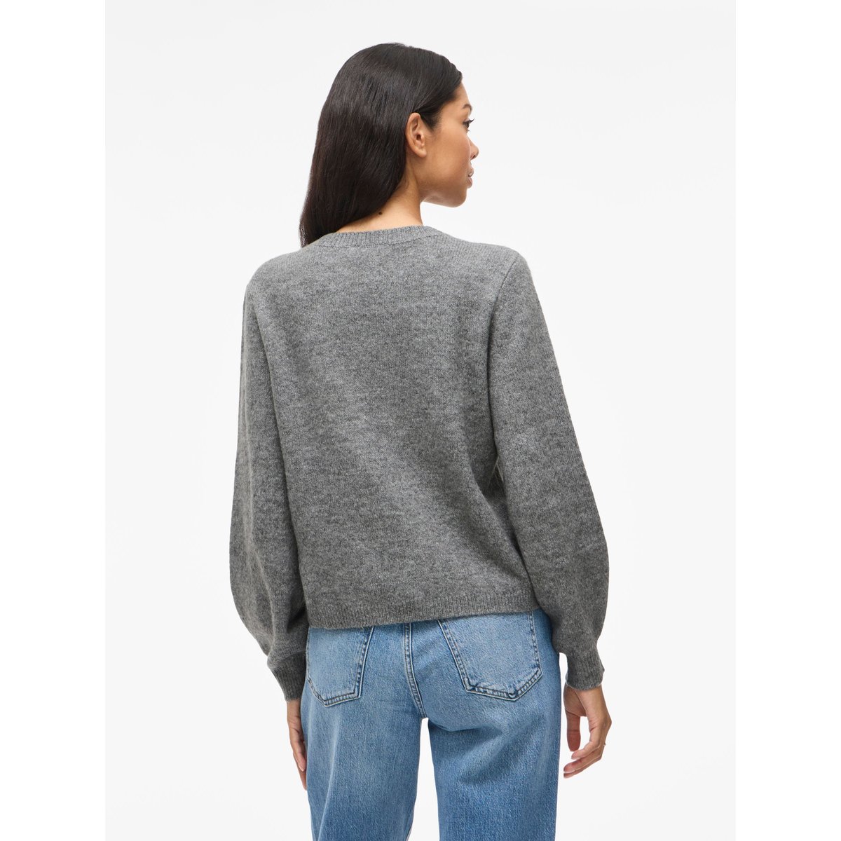 Cardigan medium grey melange, VILA