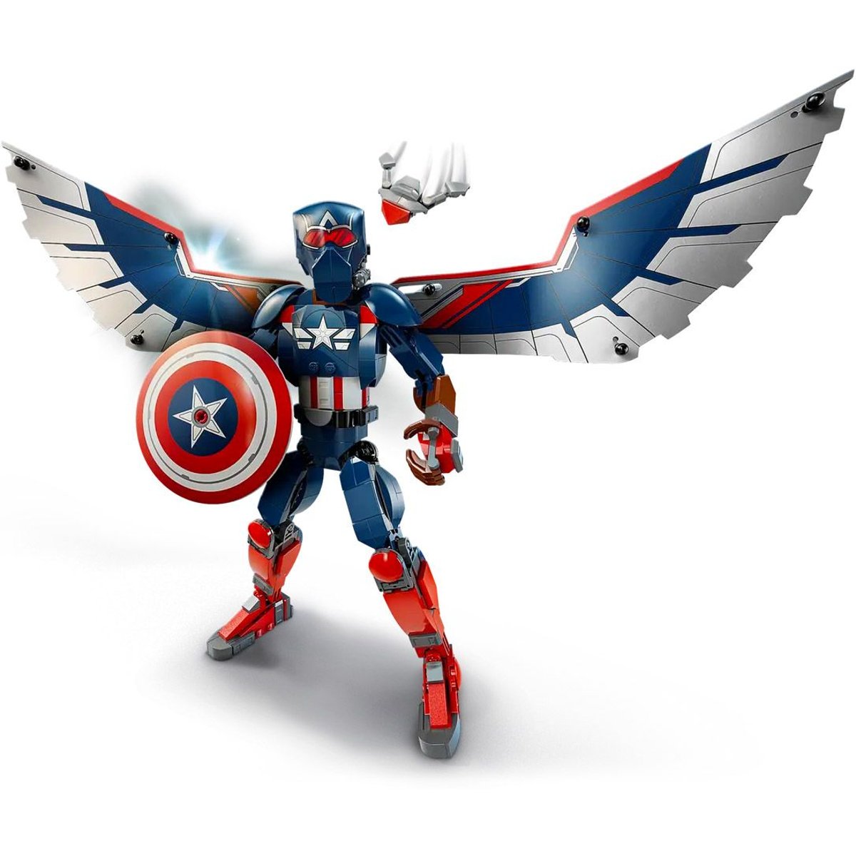 LEGO Marvel - Figurine à construire du nouveau Captain America - 76296 multicolore, LEGO