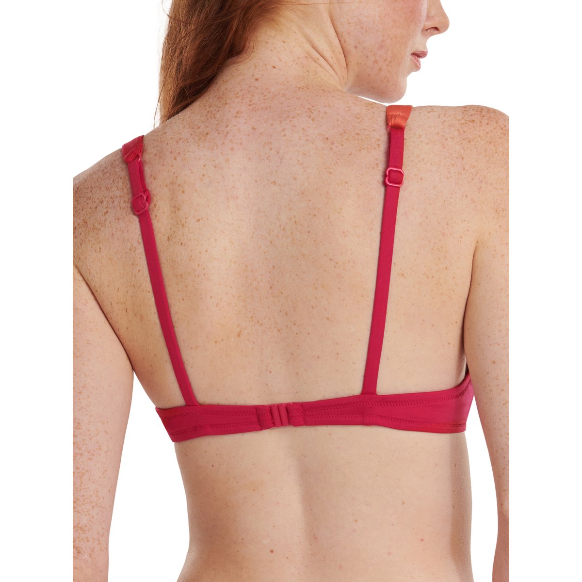 Haut maillot de bain armaturé Laos rose, LISCA