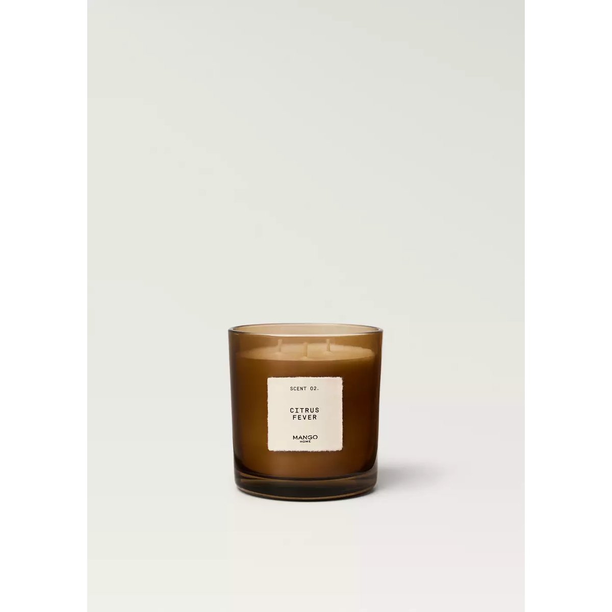 Bougie parfumée CITRUS FEVER 500 g marron, MANGO HOME