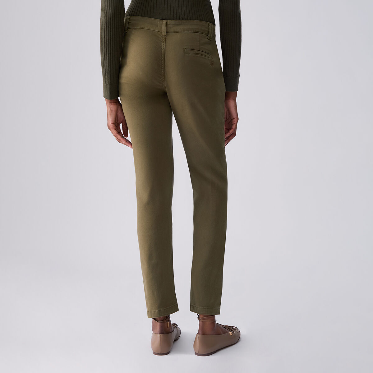 Pantalon Cigarette vert, LIU JO