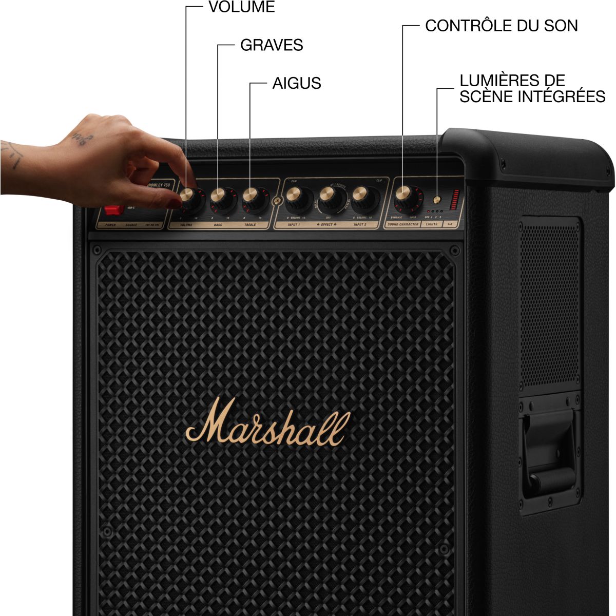 Enceinte sono Bromley 750 noir, MARSHALL