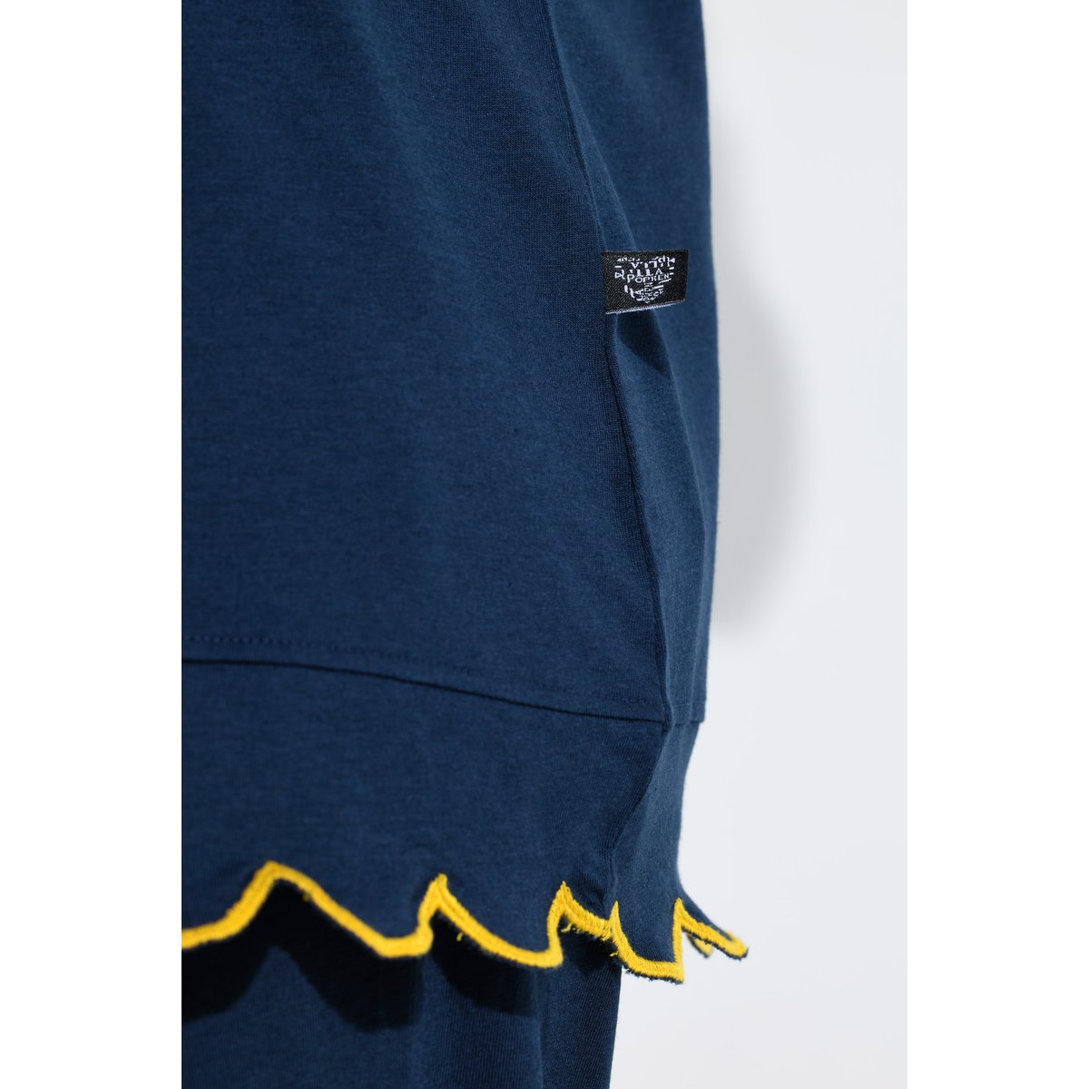 Pyjama en modal mélangé, passepoil fantaisie bleu nuit, ULLA POPKEN