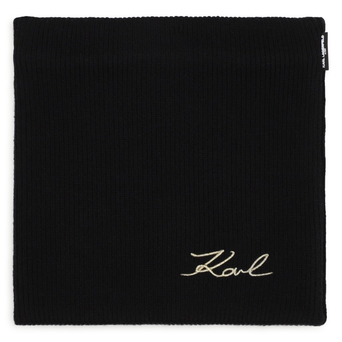 Ensemble bonnet et tour de cou black, KARL LAGERFELD KIDS