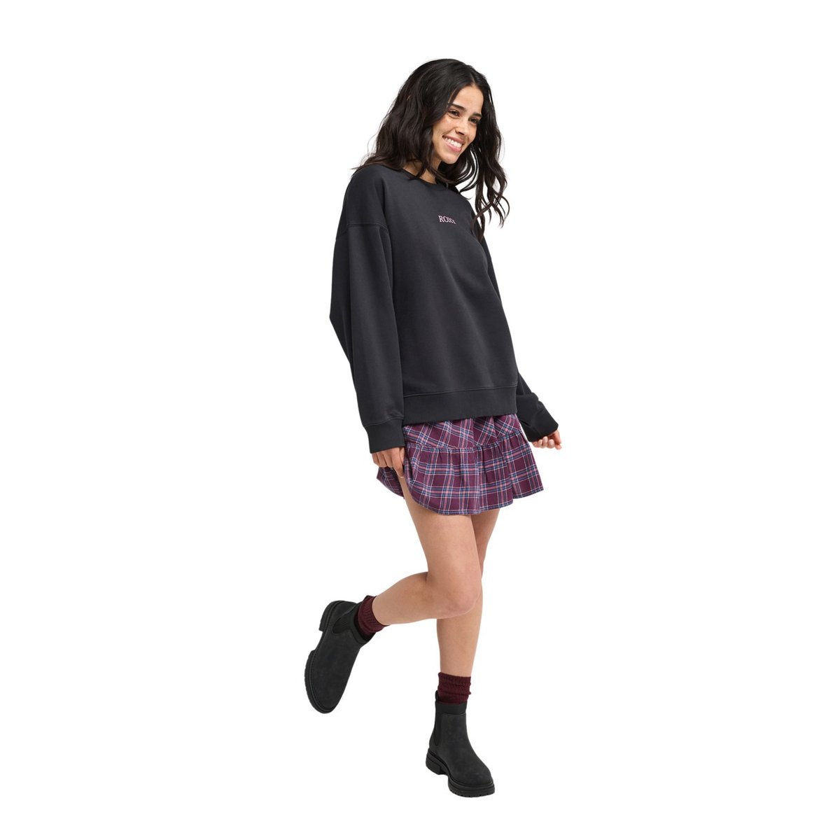 Sweat décontracté LINEUP. noir anthracite, ROXY