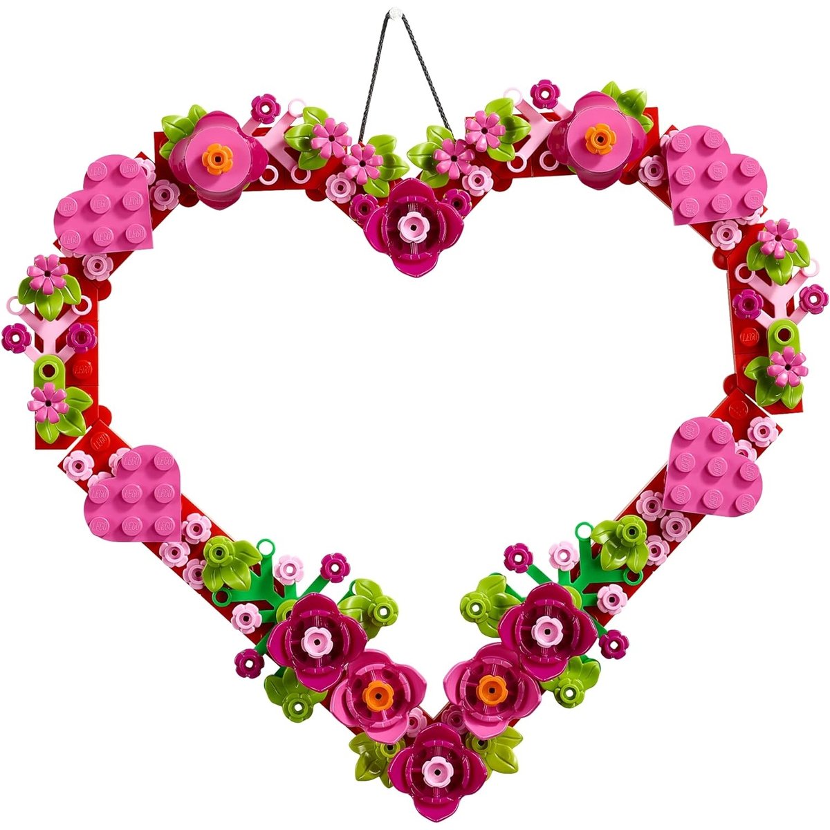LEGO - Décoration en forme de coeur - 40638 multicolore, LEGO