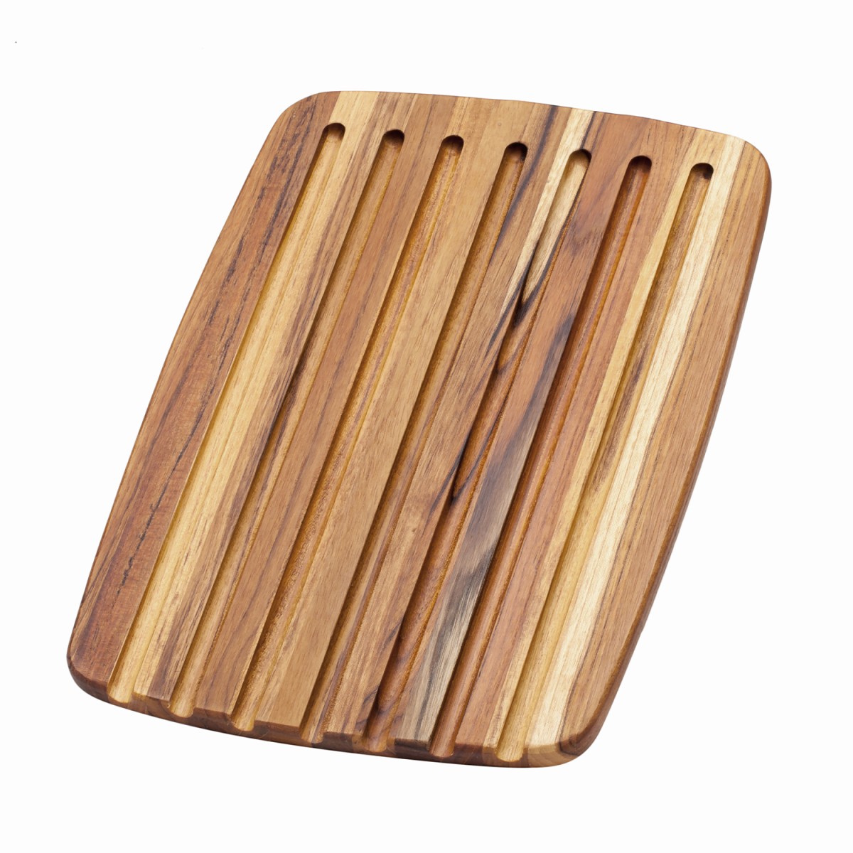 Planche à pain en teck bois de fil 41cm TEAKHAUS couleur unique, CRISTEL