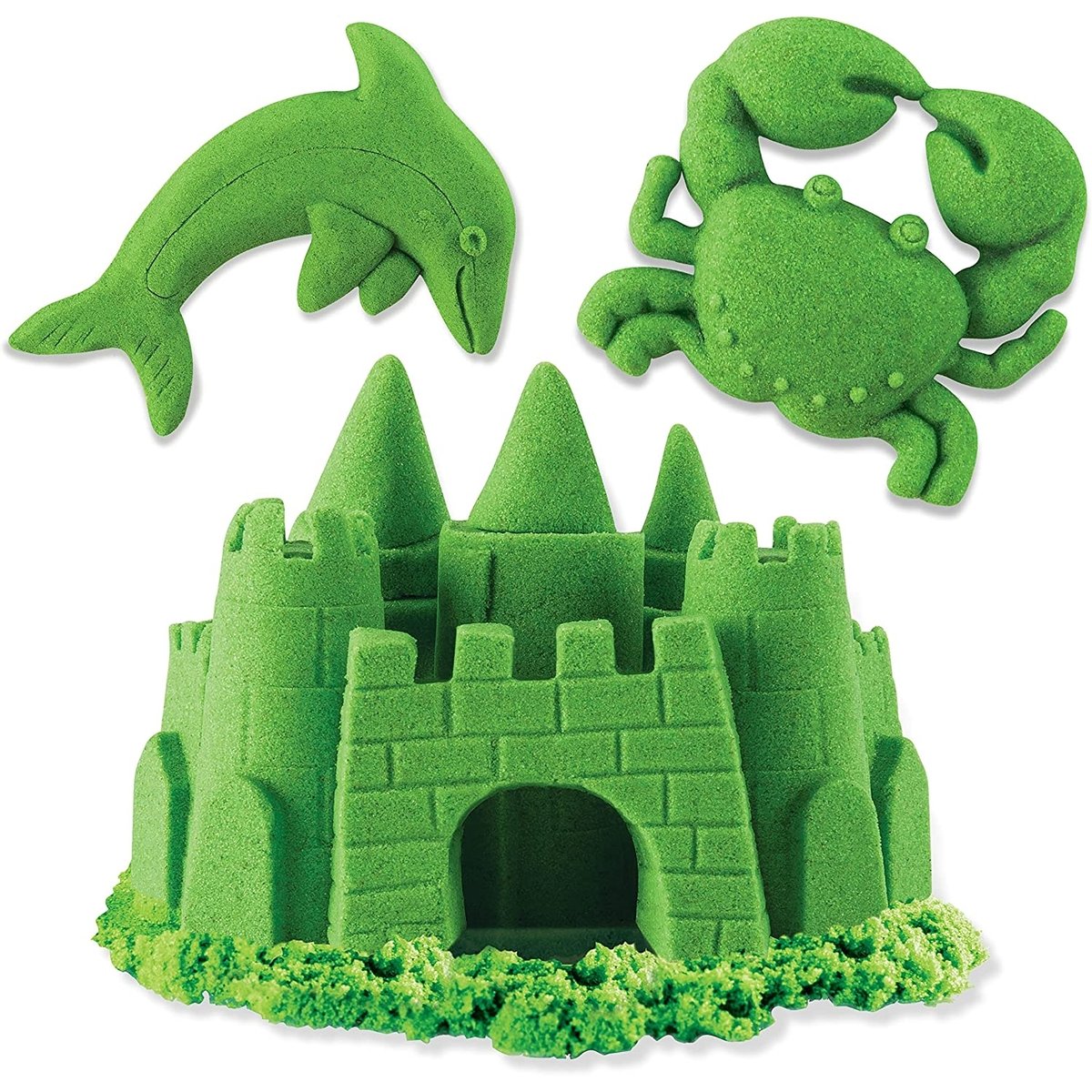 sac de sable magique vert (907 g) vert, SPIN MASTER