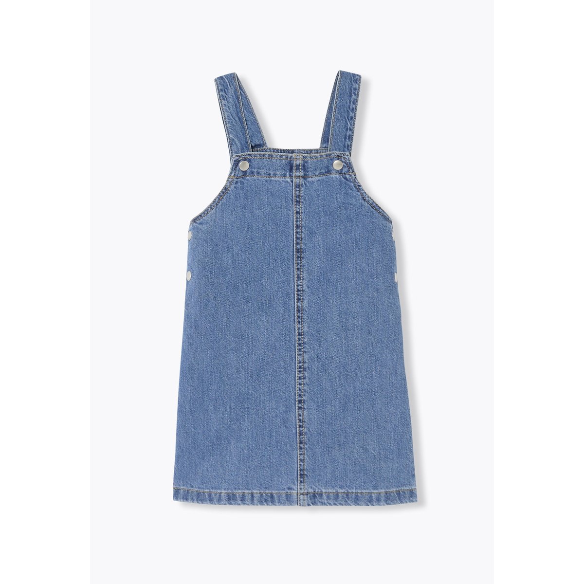 Robe-salopette enfant en jean jean moyen, PROMOD