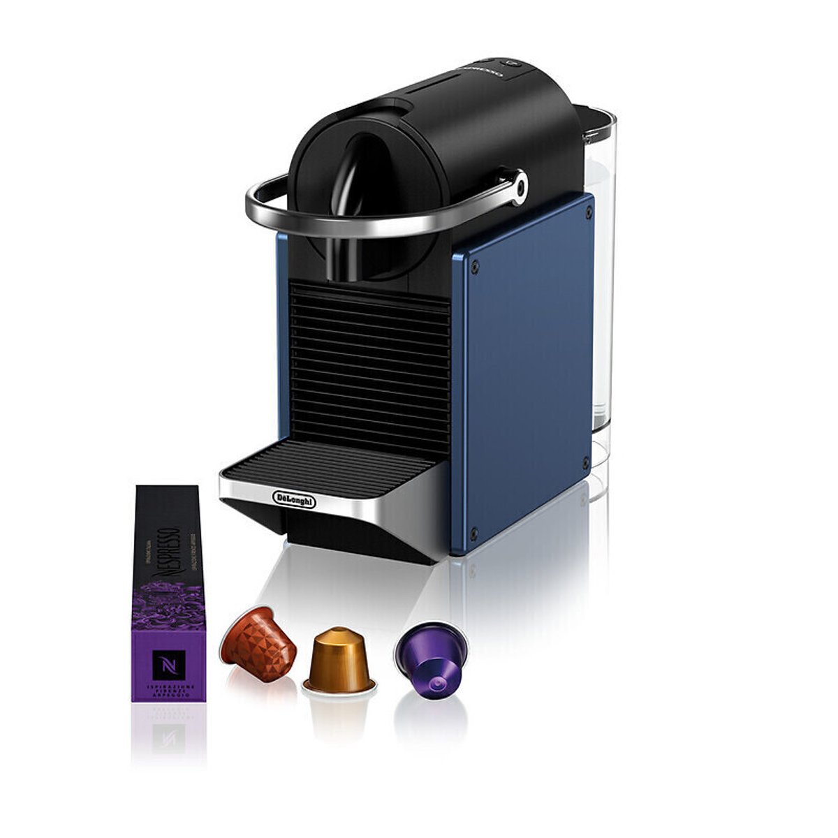 Machine à café Nespresso Pixie EN127.BL bleu, DELONGHI