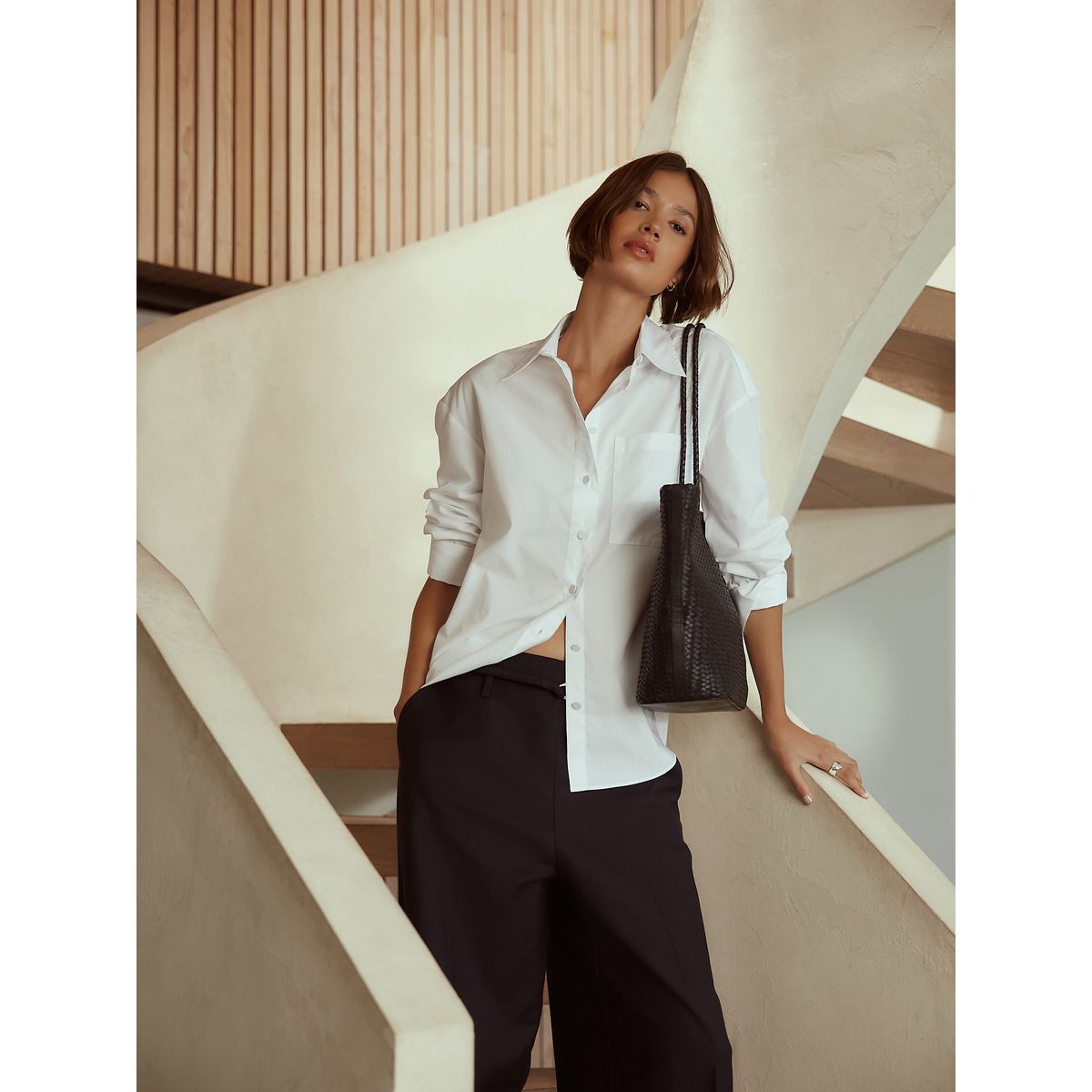 Chemise manches longues n. premium blanc, NEXT