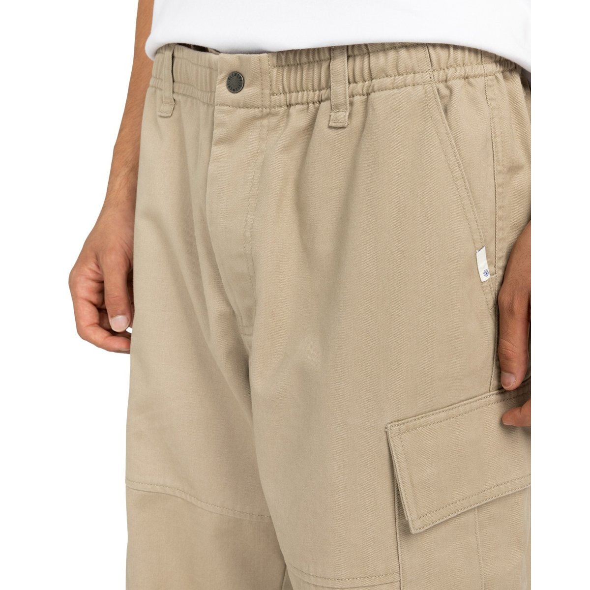 Pantalon cargo BIG CARGO beige aluminum, ELEMENT
