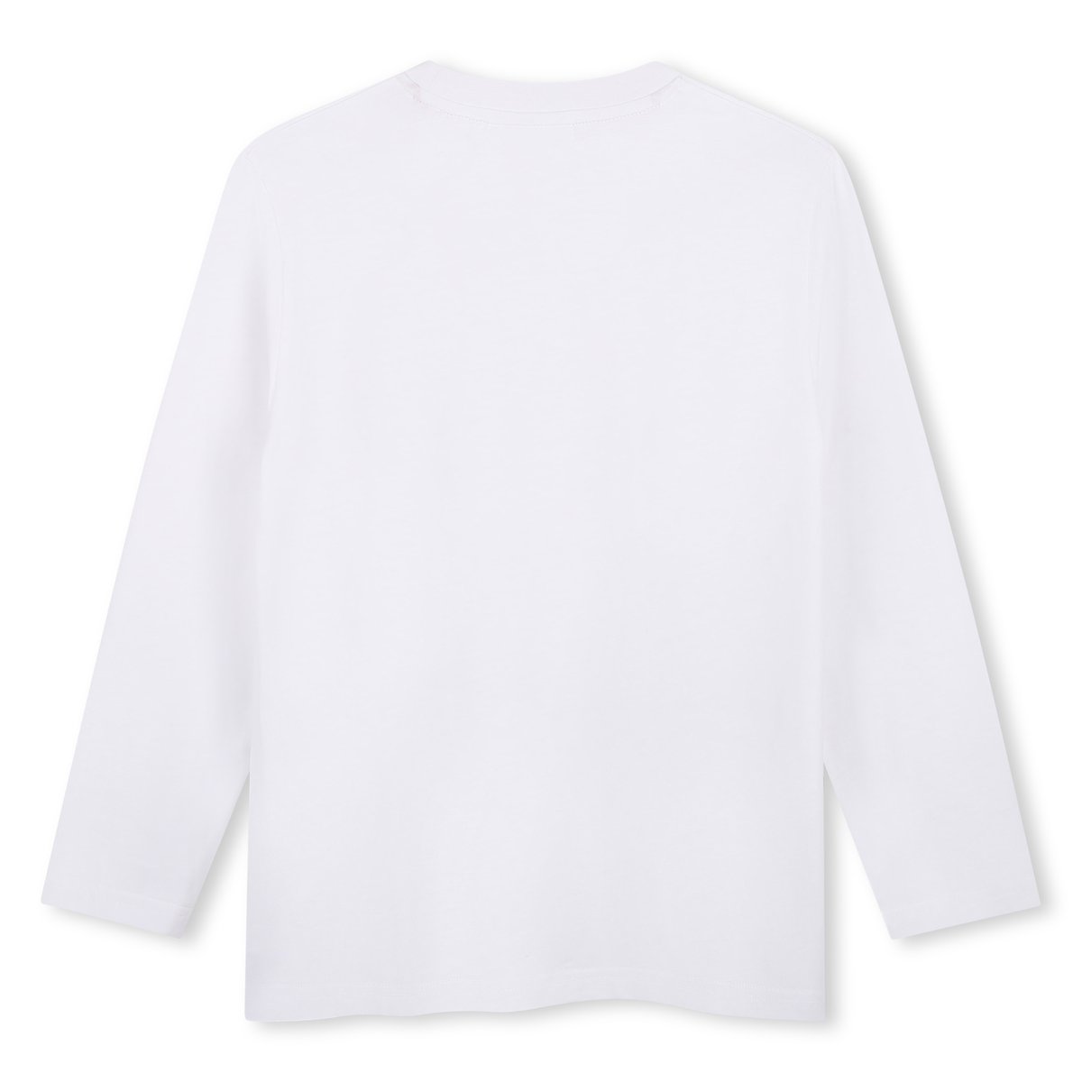 Tee-shirt manches longues blanc, HUGO KIDSWEAR