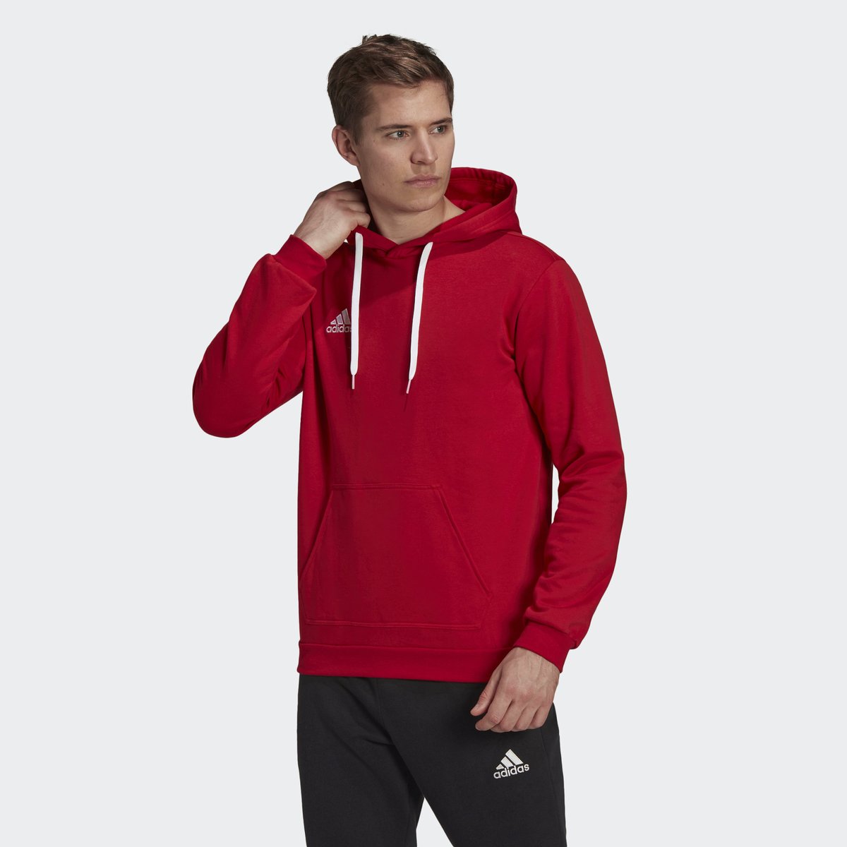 Sweat-shirt à capuche Entrada 22 Sweat team power red 2, adidas Performance