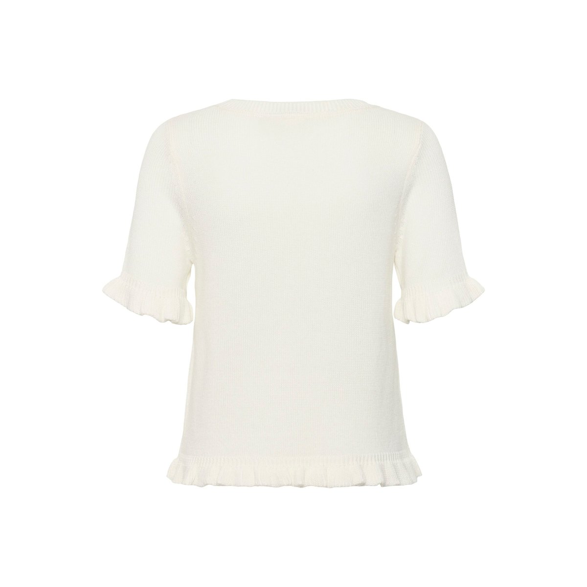 Pullover tricoté blanc, KAFFE
