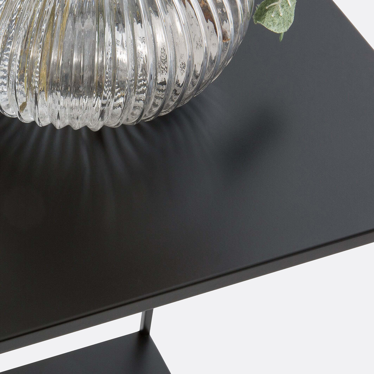 Stahlregal zwei Platten, Miva schwarz, LA REDOUTE INTERIEURS