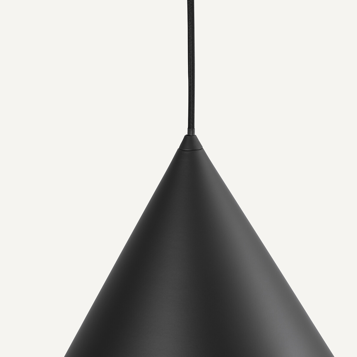 Suspensión cónica diam 30 cm, Moke negro, AM.PM