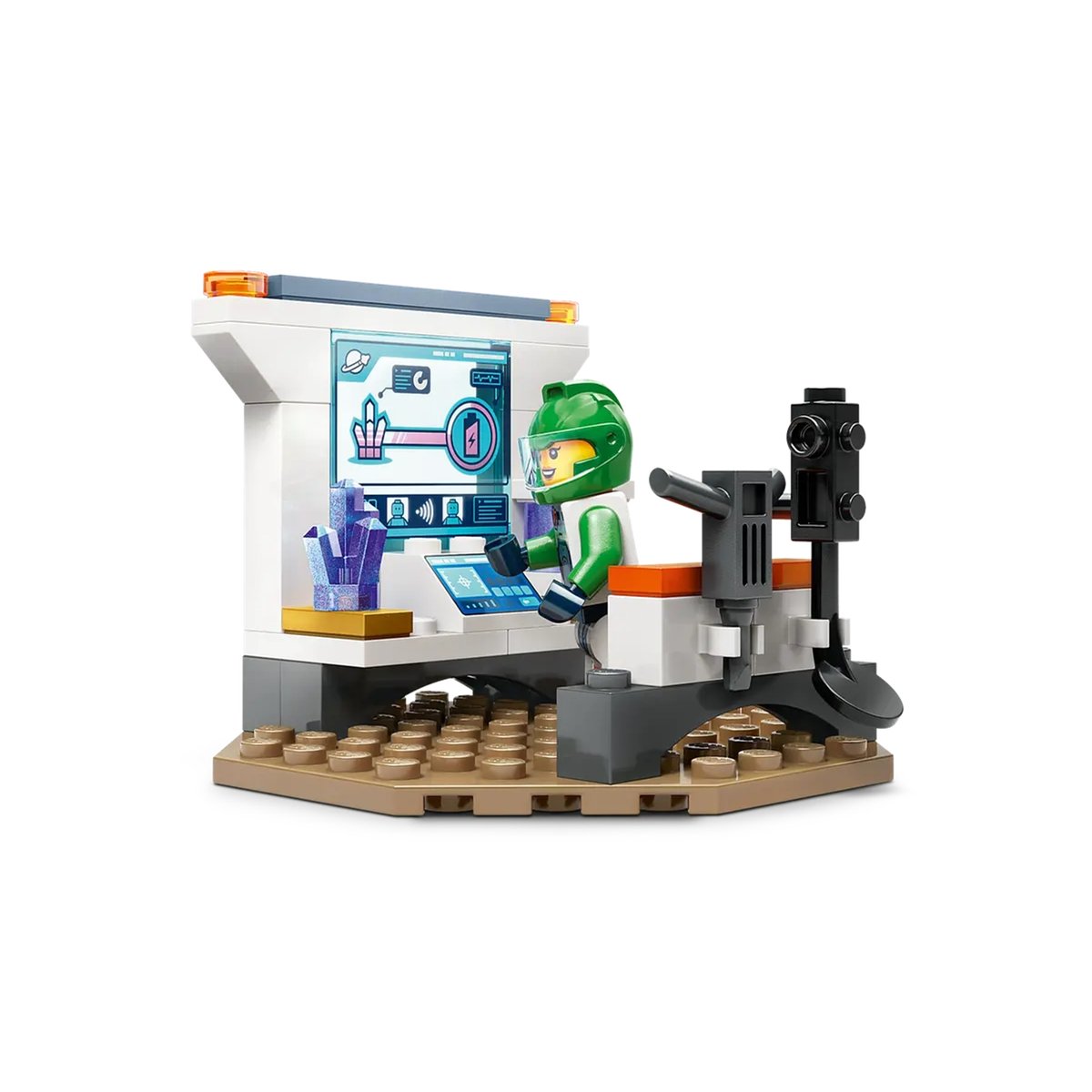 Le vaisseau et la découverte de l'astéroïde multicolore, LEGO