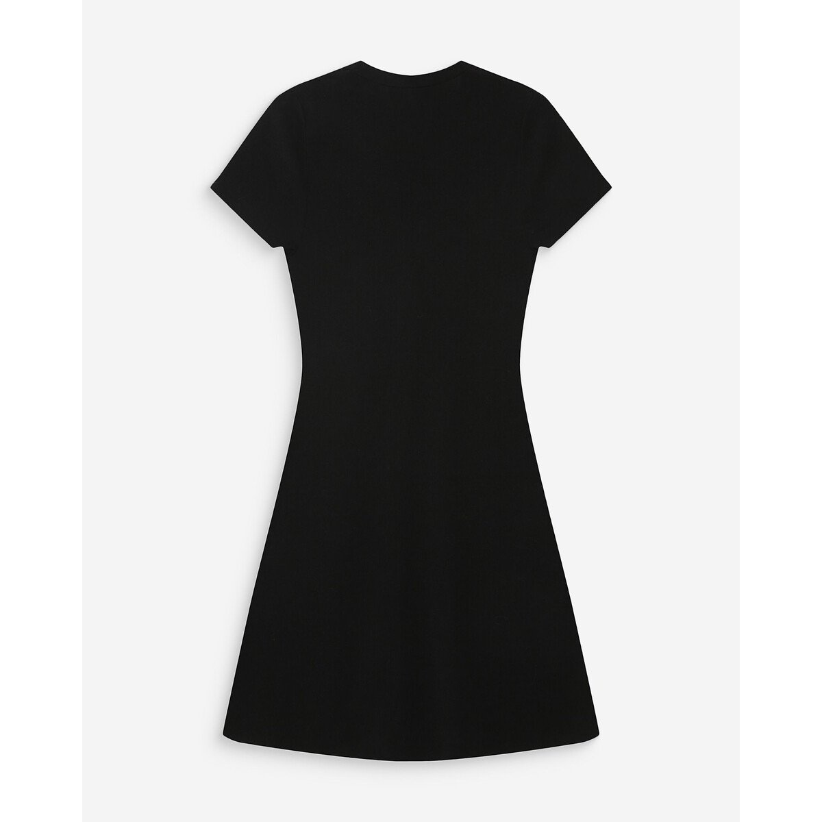 Robe courte en maille VENEZUELA noir, GRACE & MILA