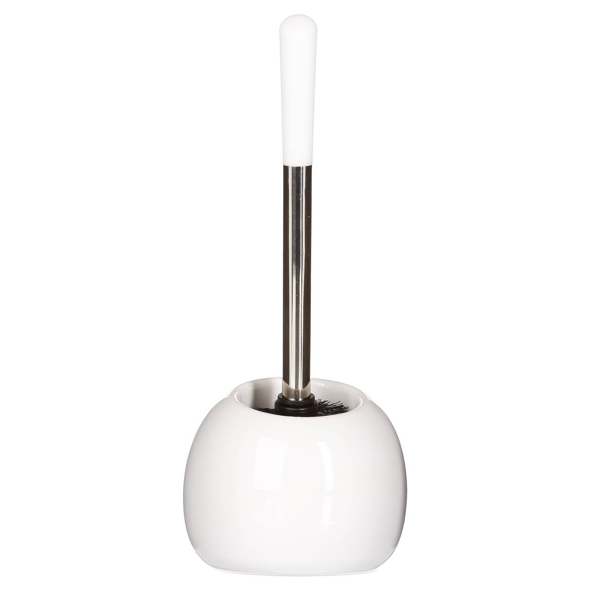 Brosse WC céramique COLORAMA blanc, 5FIVE SIMPLY SMART