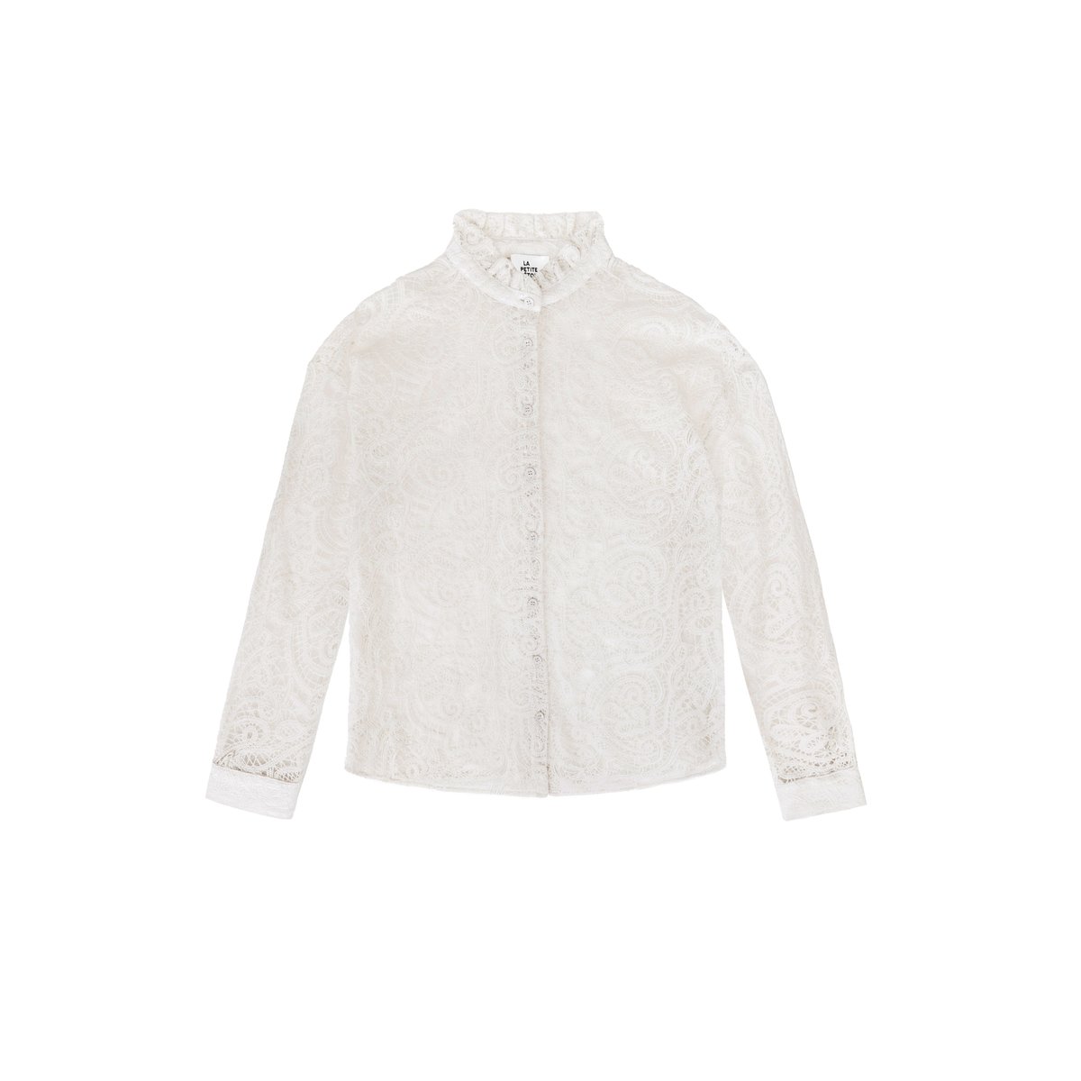 BLOUSE uni CLOZYA 11-ecru, LA PETITE ETOILE