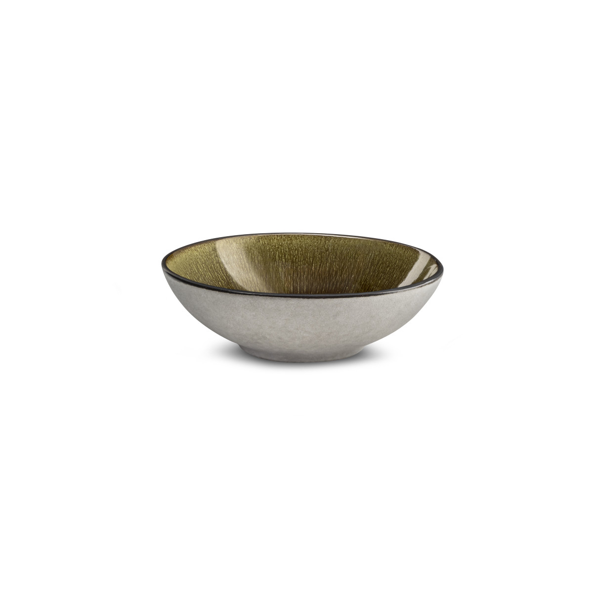 Coupelle petit modèle 11.8 cm (lot de 6) - vert olive, MEDARD DE NOBLAT