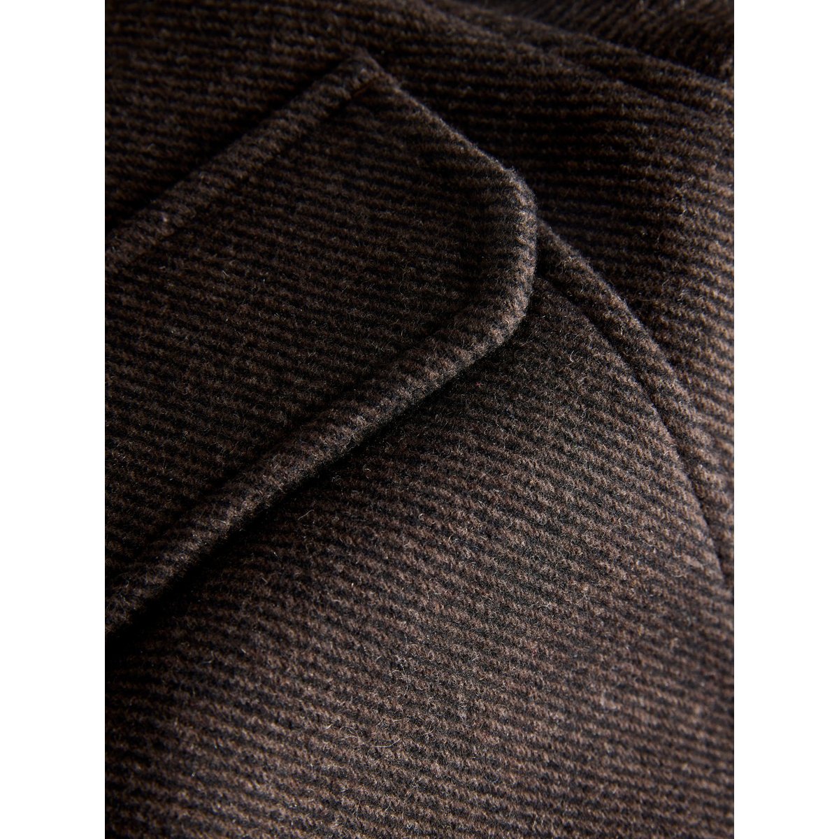 Manteau En Laine chocolate brown, JACK & JONES