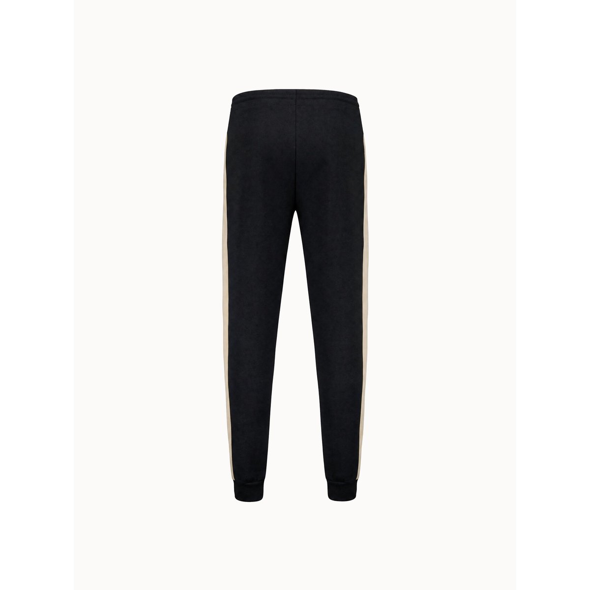 Pantalon en double face avec bandes côtés contrastées NOEL black/safari, LE COQ SPORTIF