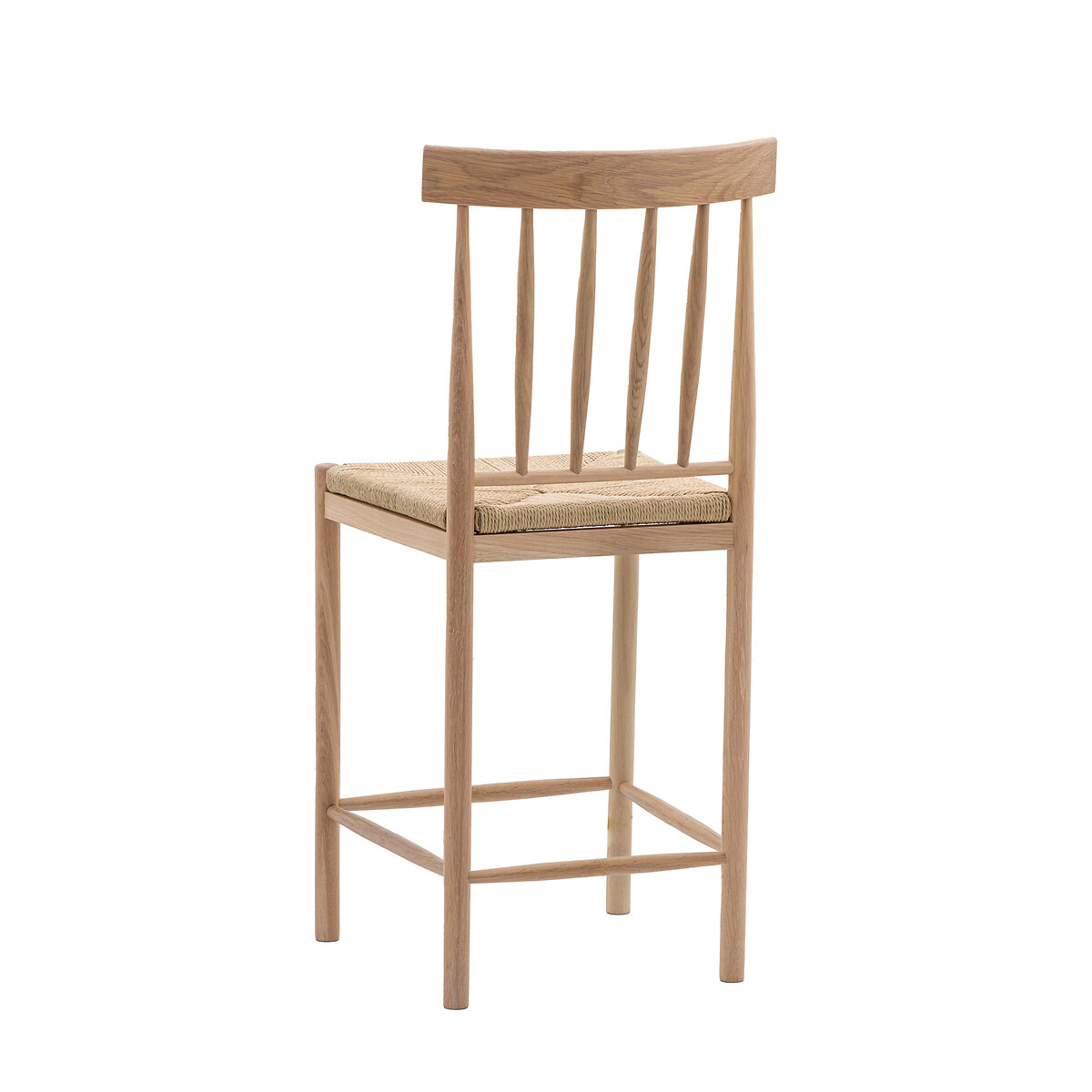 Ende Solid Oak Bar Stool (Set of 2) natural, ÉDITÉ
