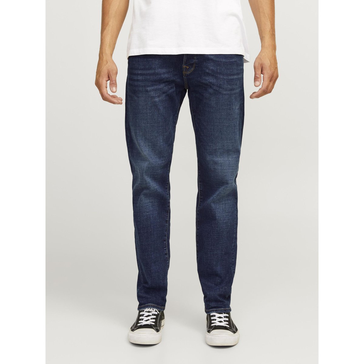 Jean Coupe Tapered blue denim, JACK & JONES