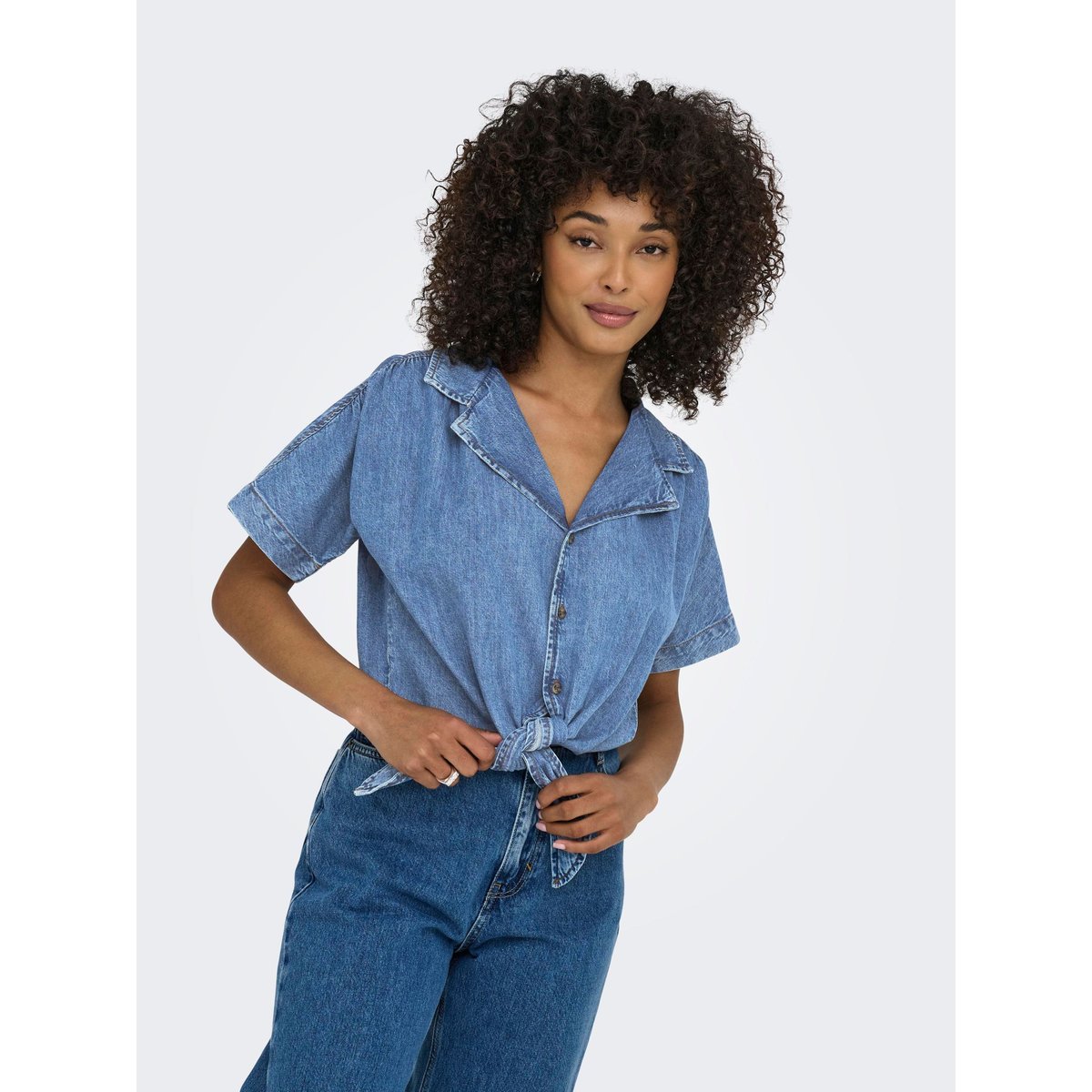 Chemise En Denim medium blue denim, ONLY