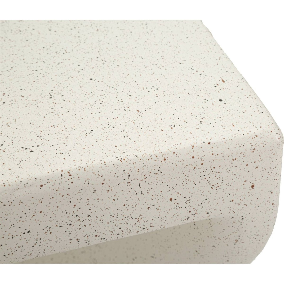 Table d'appoint sculpturale MODERN crème, RECOLLECTION