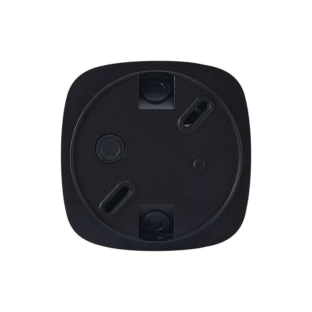 Plafonnier Carré et moderne pour l'exterieur en aluminium, SIDARA noir, NORDLUX