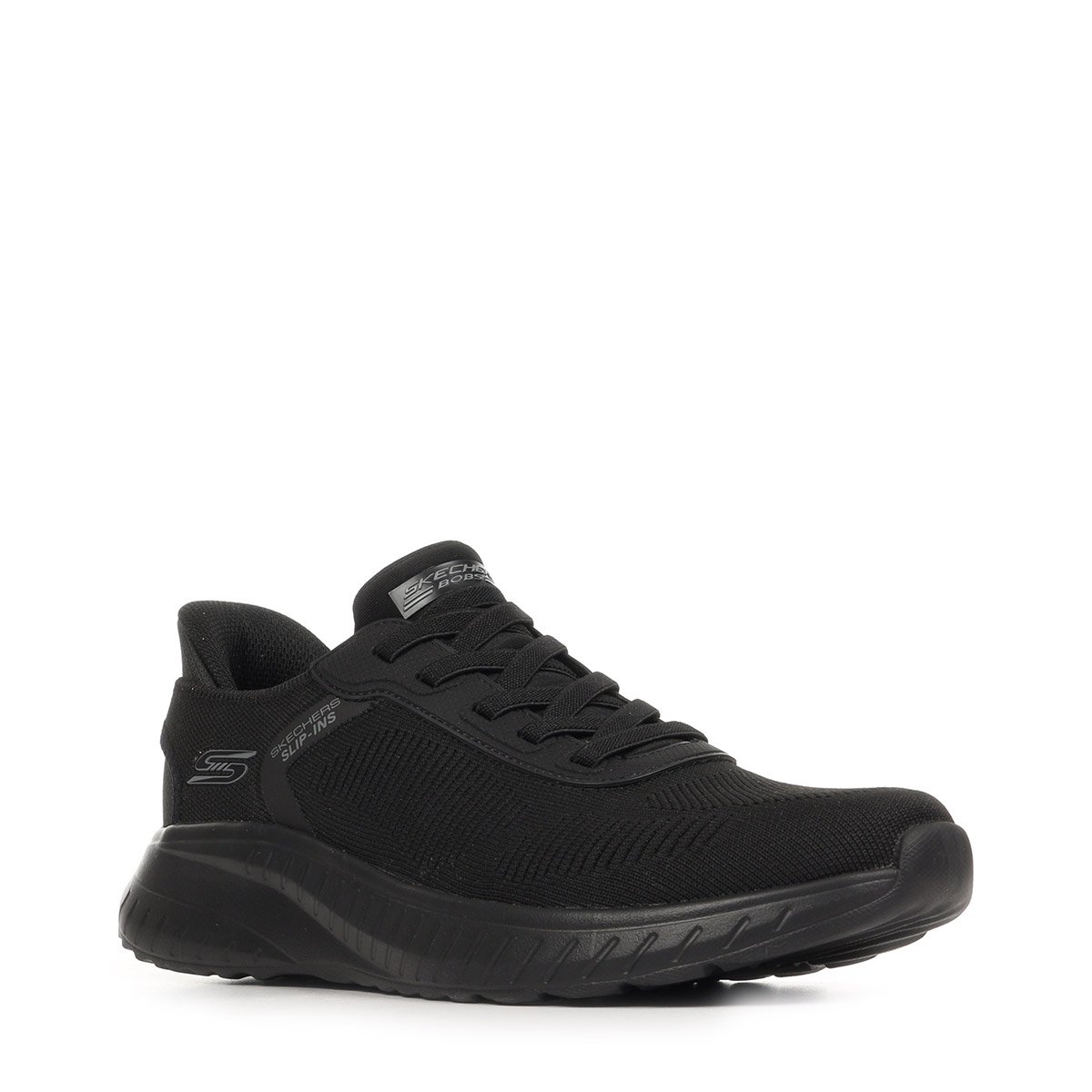 Baskets BOB SQUAD CHAOS SOLID STEP black, SKECHERS