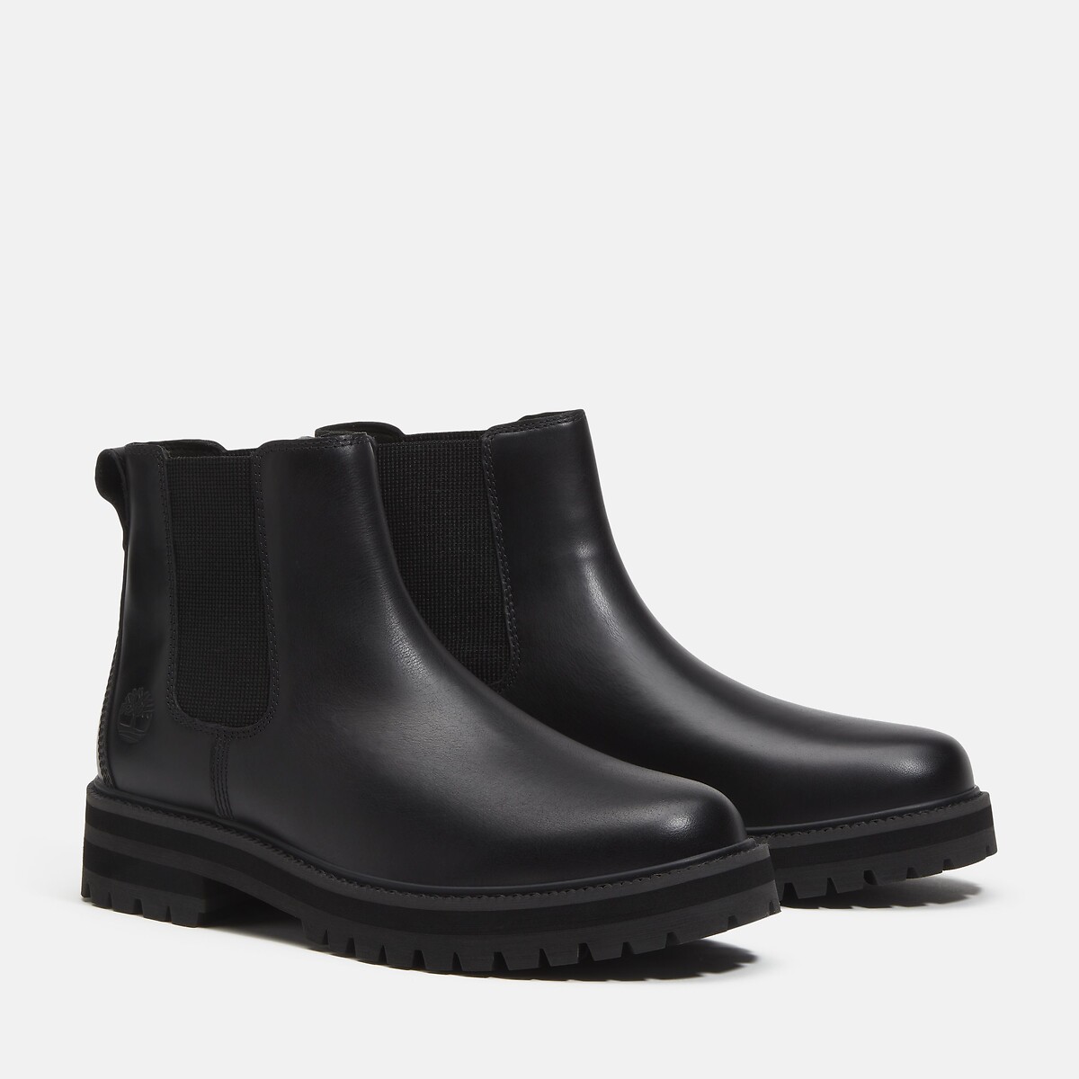 Bottines en cuir BRITTON DRIVE MID CHELSEA noir, TIMBERLAND