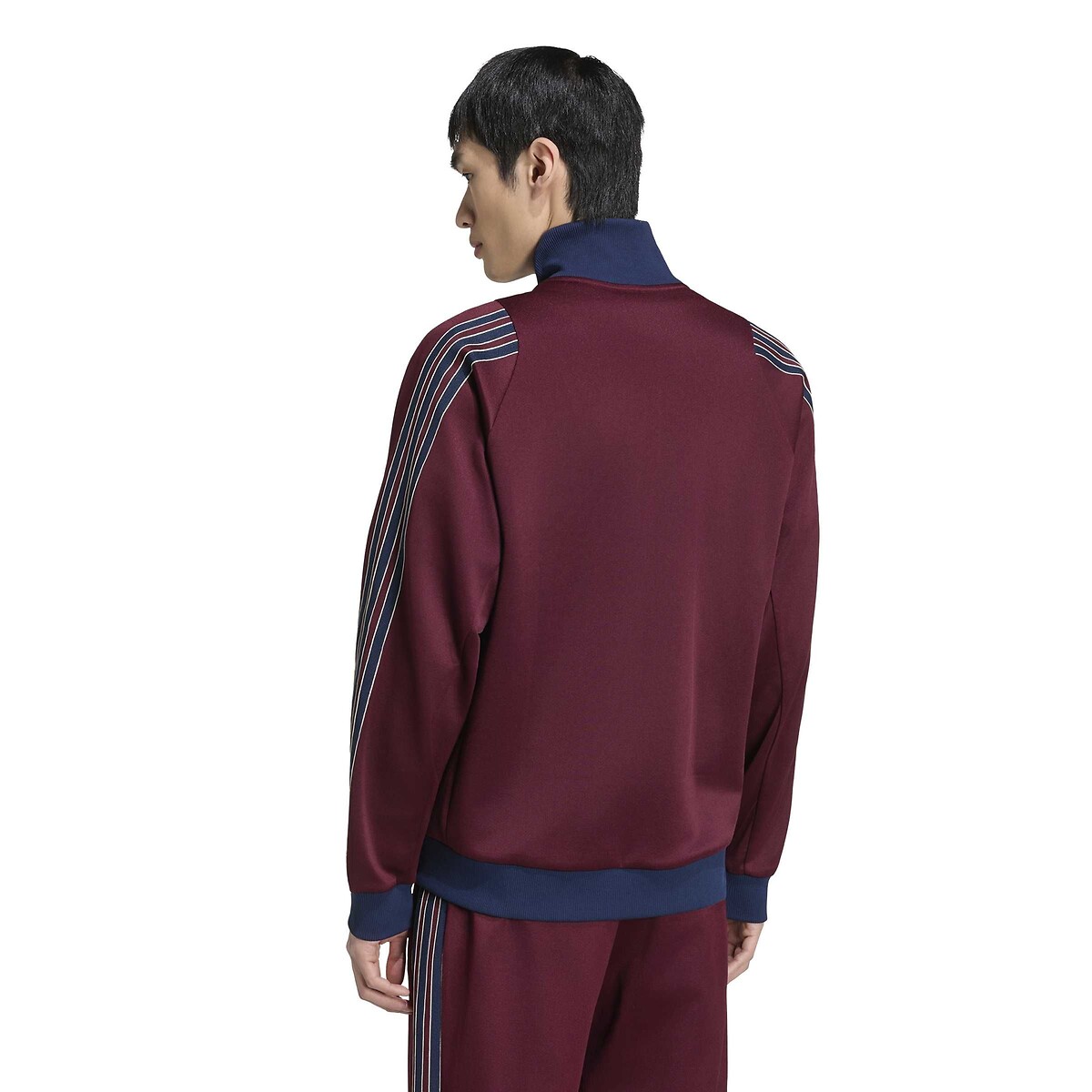 Sweat col montant marron foncé, ADIDAS SPORTSWEAR