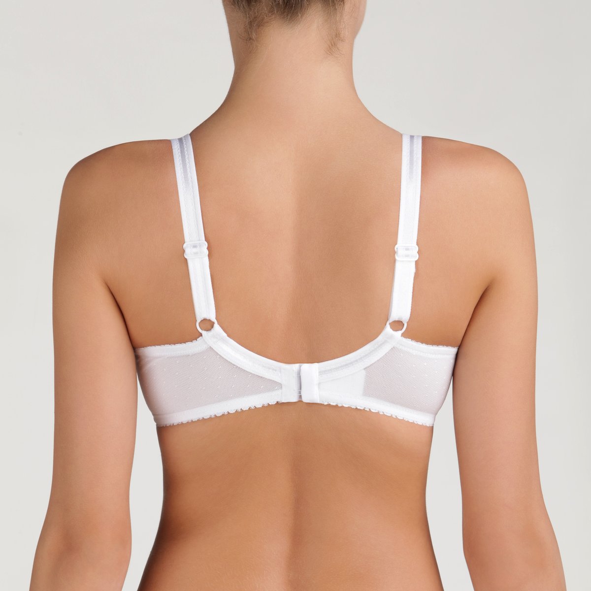 Soutien-gorge avec armatures Cœur Croisé Microfibre blanc, PLAYTEX
