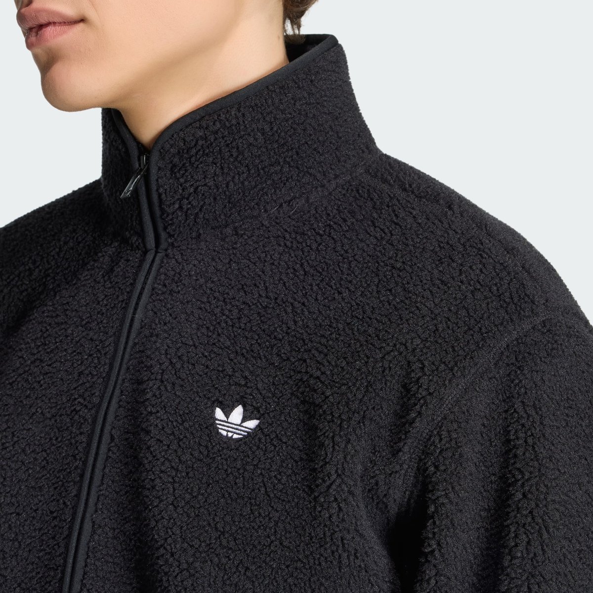 Polaire Teddy Trèfle Essentials Polaire Teddy Trèfle Essentials black, adidas Originals