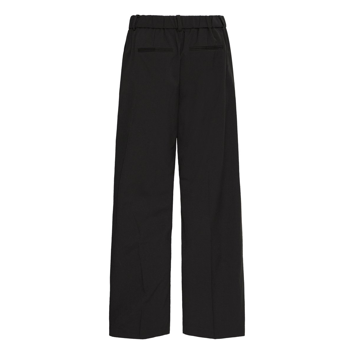 Pantalon coupe classique, jambes droites noir, B.YOUNG