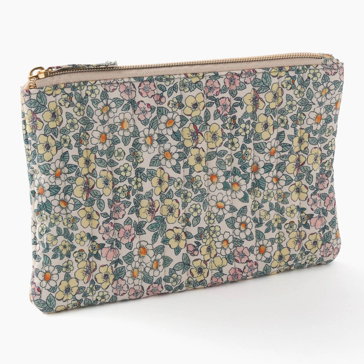 Trousse plate, 21cm jaunie, MONOPRIX