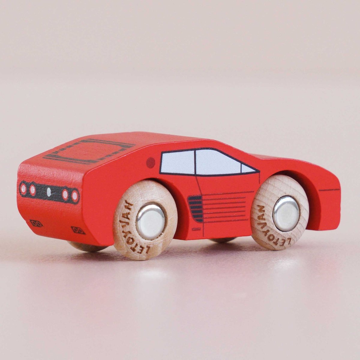 Voiture Marco No 25 rouge, LE TOY VAN
