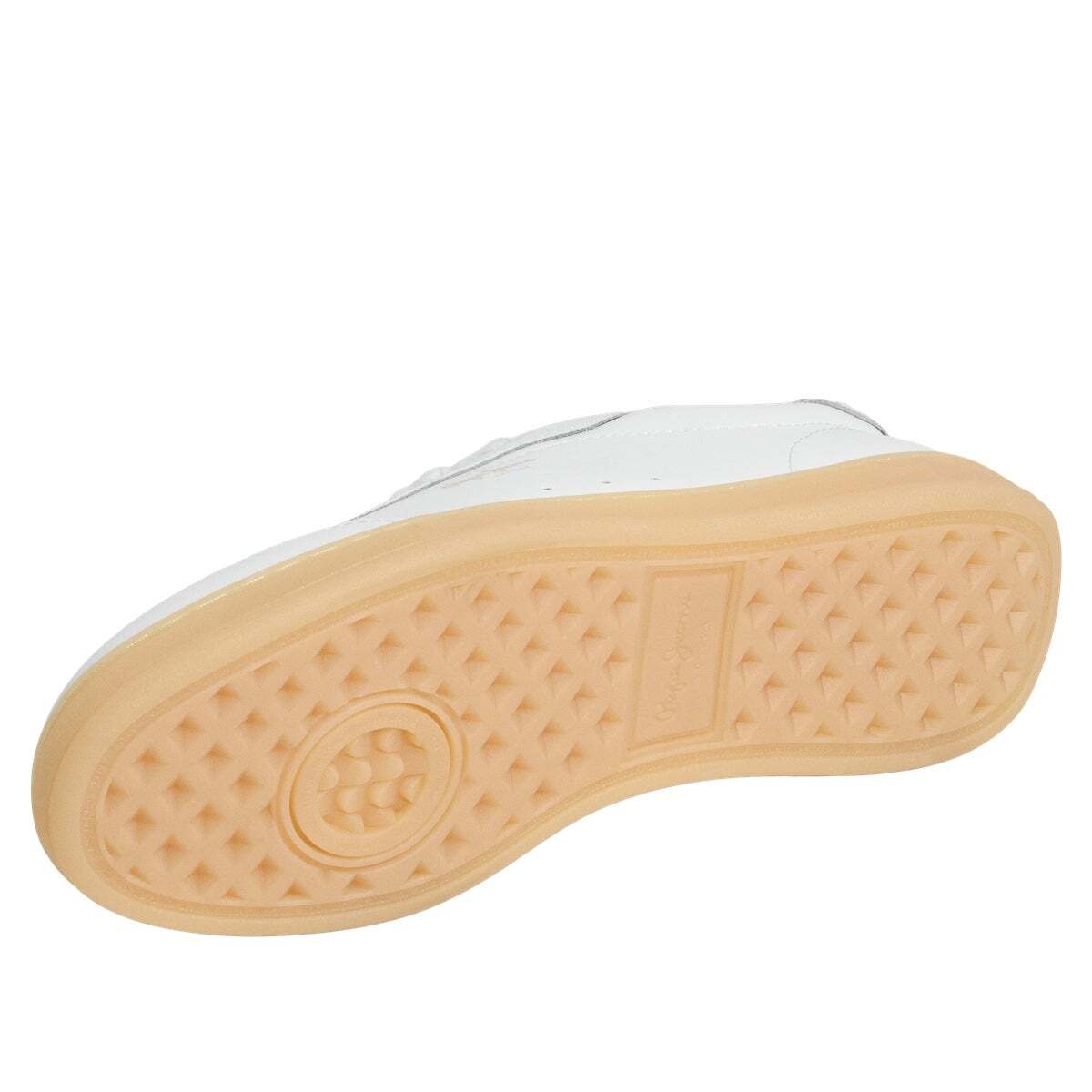 Ball - Baskets Rétro En Cuir blanc cassé, PEPE JEANS