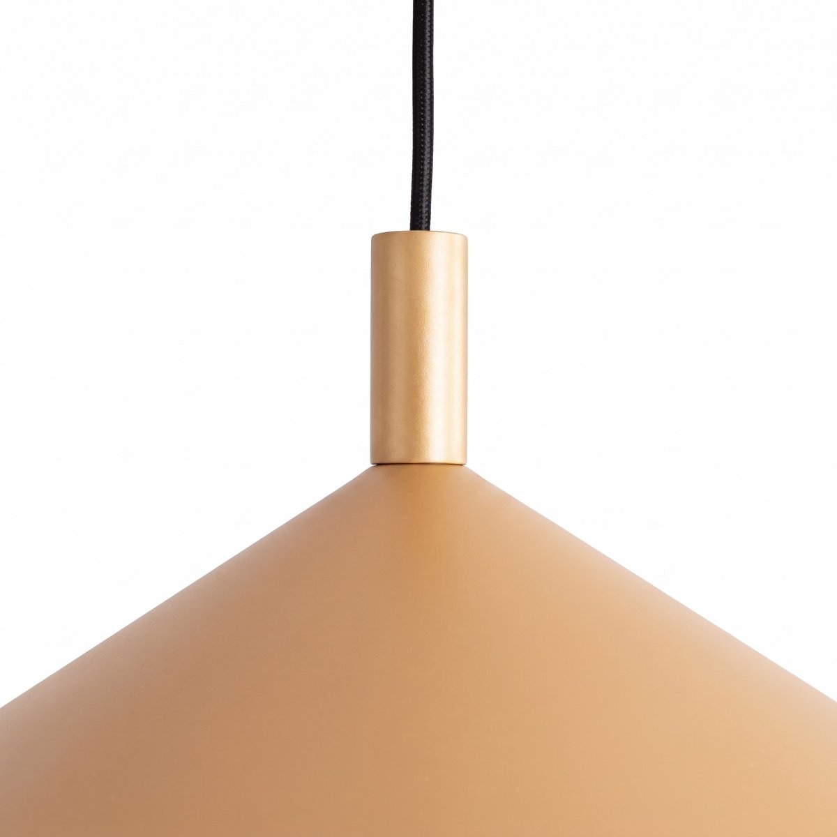 Suspension Acier Doré E27 1 Nox doré, EDEN