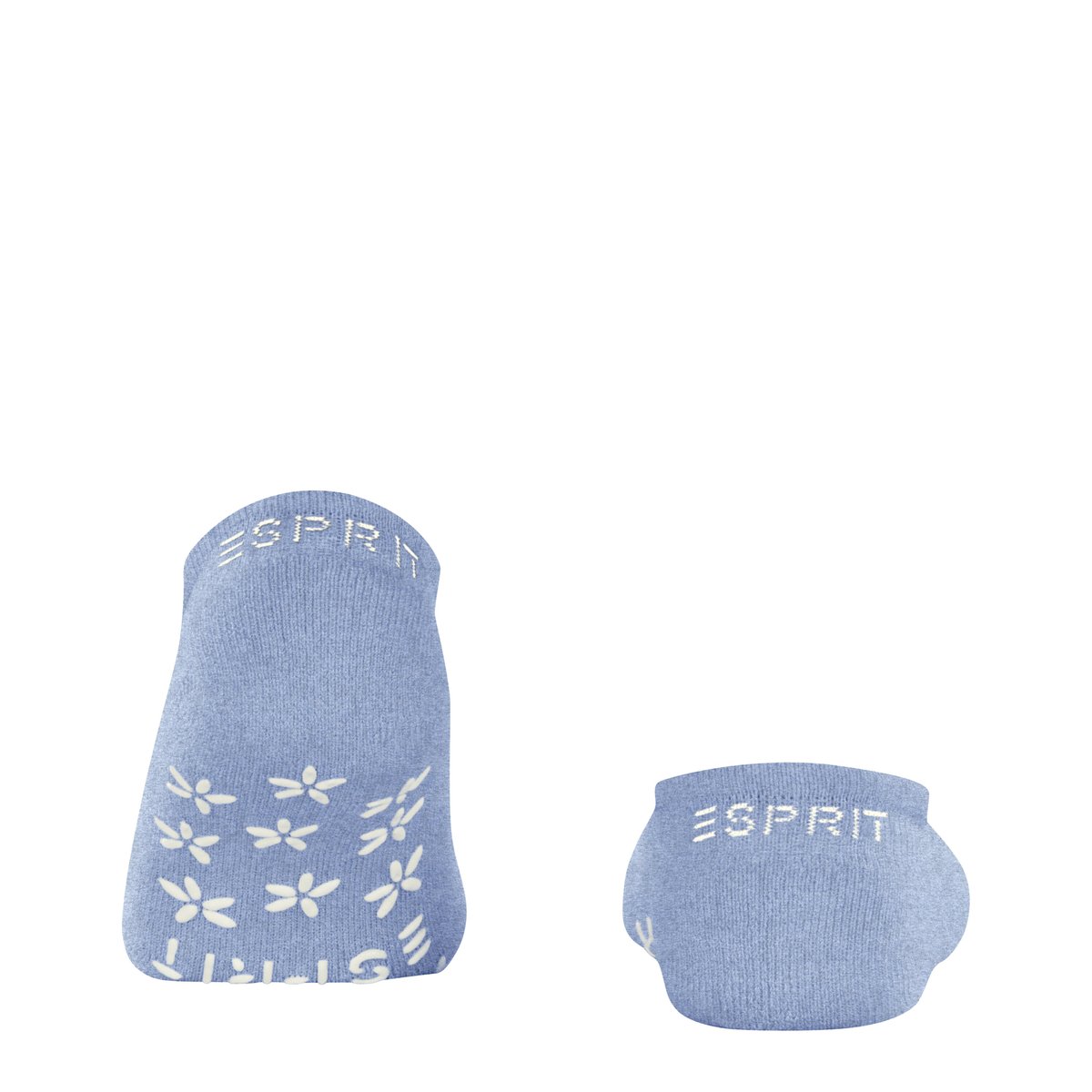 Chaussettes à picots Home Opaque jeans mel. (6458), ESPRIT