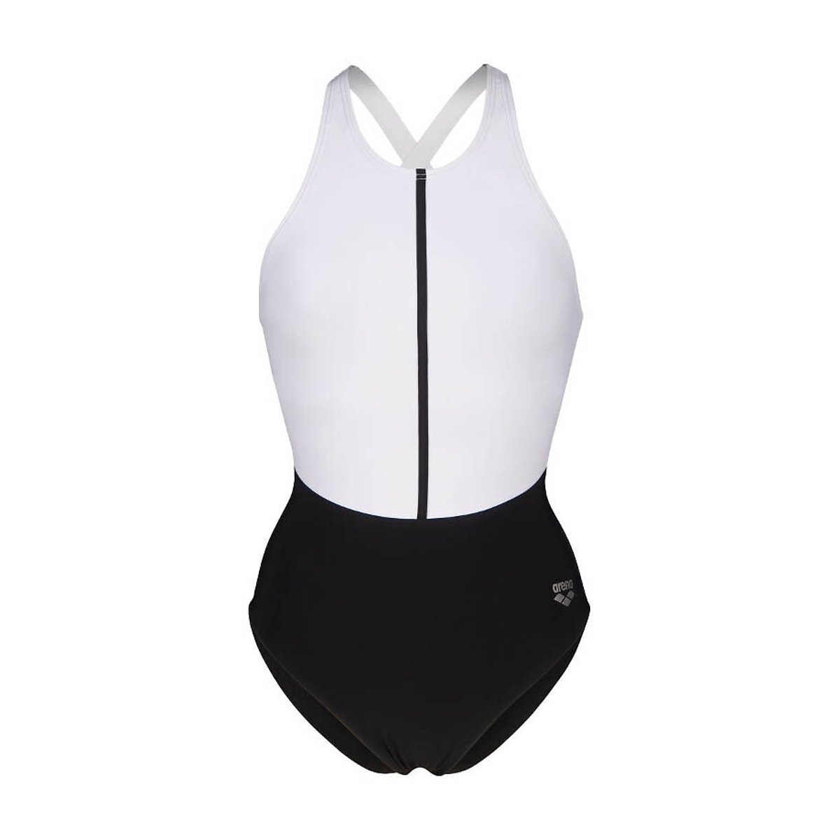 Silvia Shapewear Swimsuit black/white, ARENA