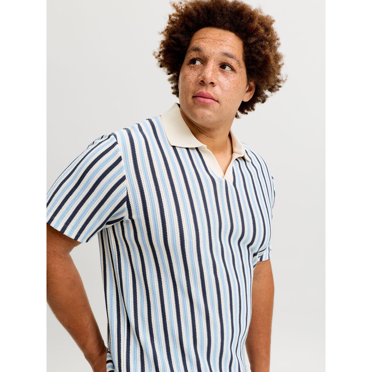 Polo grise - sea pearl 1, JACK & JONES
