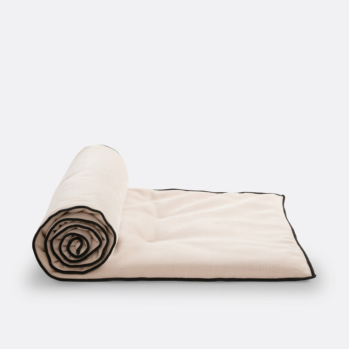 Matelas d'assise effet chenille, Figuera beige, LA REDOUTE INTERIEURS