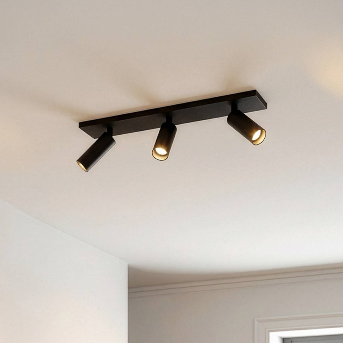 Spot en aluminium moderne, Brinja Slim noir, ARCCHIO
