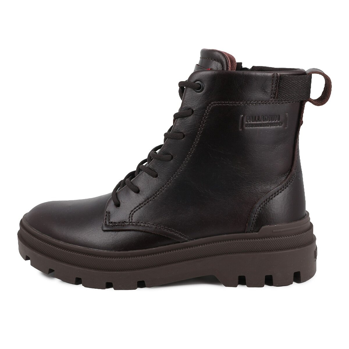 Botins PALLAGRADE OFFICER L castanho, PALLADIUM